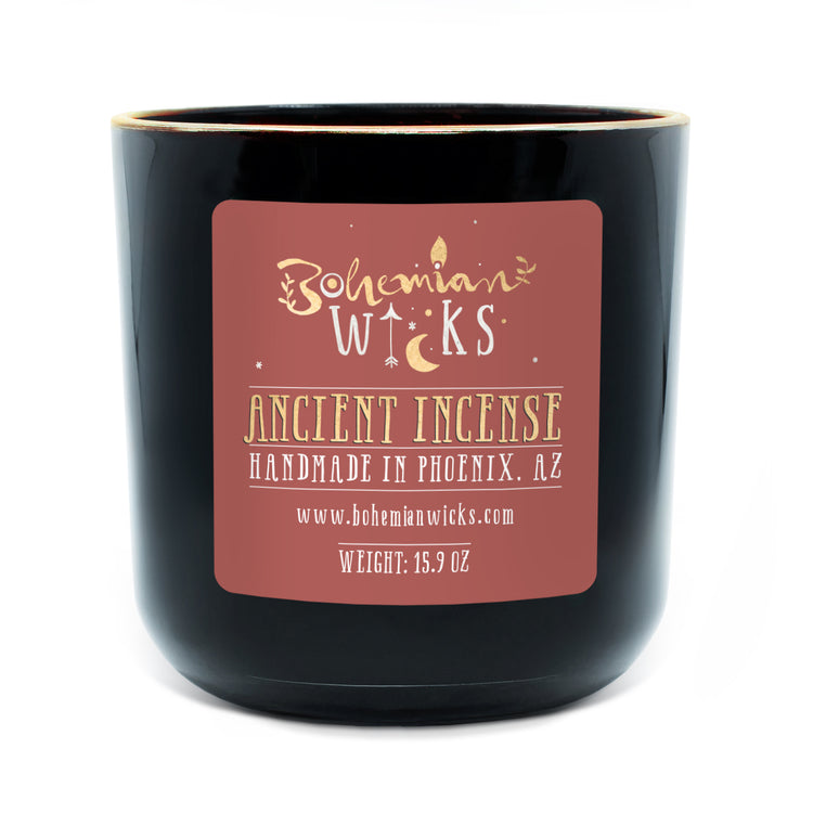 Bohemian Bliss Jar - Ancient Incense - 2-Wick