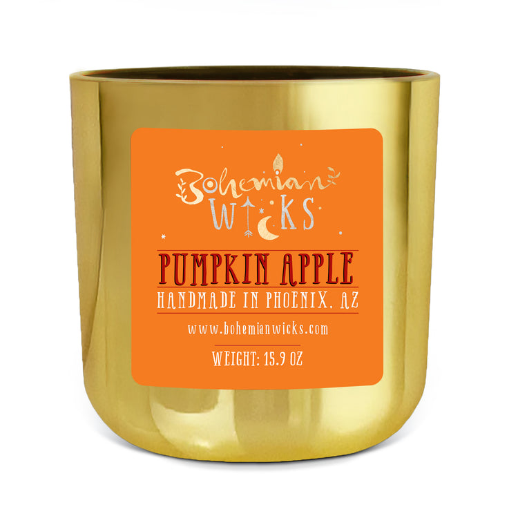 Bohemian Bliss Jar - Pumpkin Apple - 2-Wick