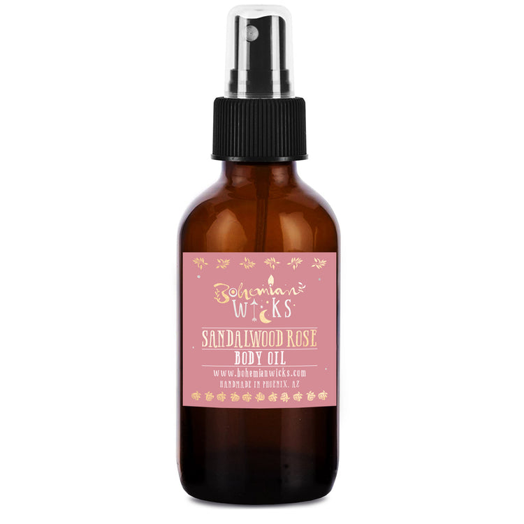 Rose Sandalwood Body Oil