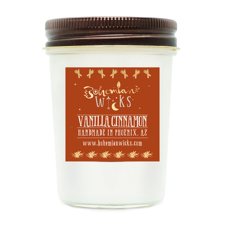 Bohemian Signature Jar - Vanilla Cinnamon - 1-Wick