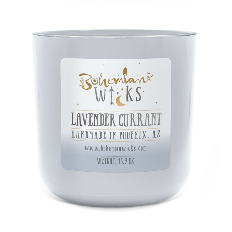 Our Lavender Currant Bohemian Bliss Candle is so good.