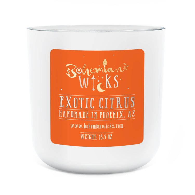 Bohemian Bliss Jar <br>Exotic Citrus <br>2-Wick