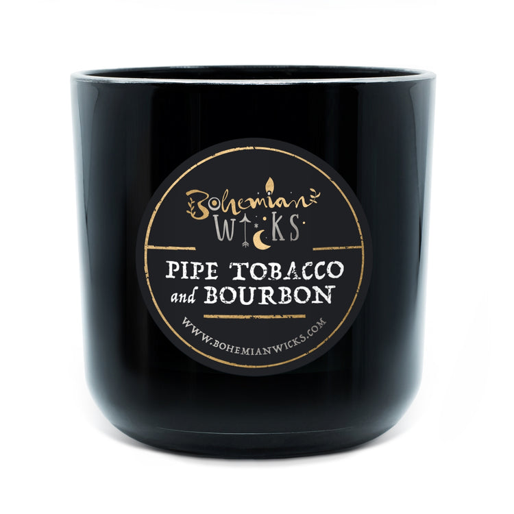 Bohemian Bliss Jar <br>Pipe Tobacco & Bourbon <br>2-Wick