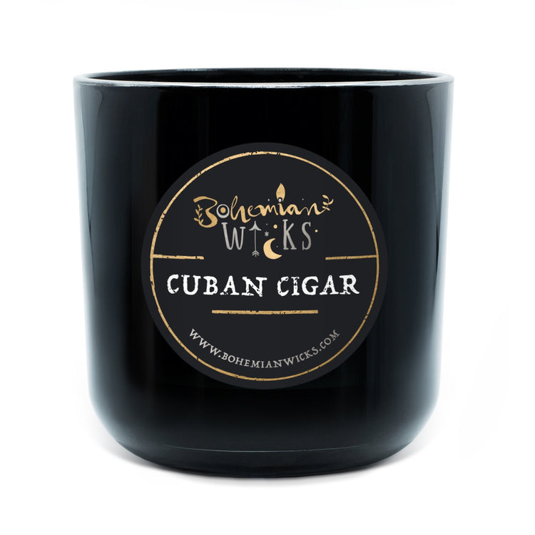 Bohemian Bliss Jar - Cuban Cigar - 2-Wick