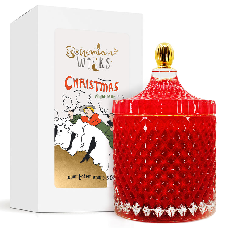 Bohemian Lux Jar <br>Christmas <br>2-Wicks