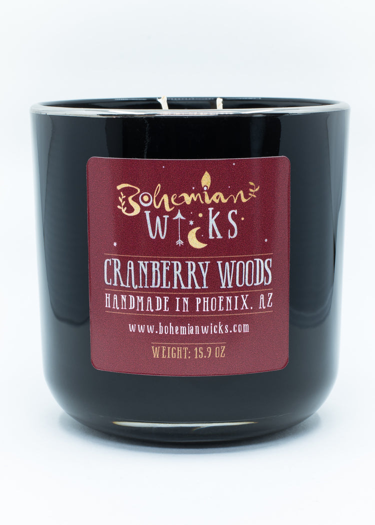 Bohemian Bliss Jar - Cranberry Woods - 2-Wick