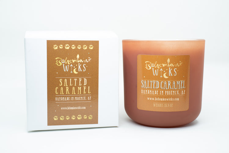 Bohemian Bliss Jar <br>Salted Caramel <br>2-Wick