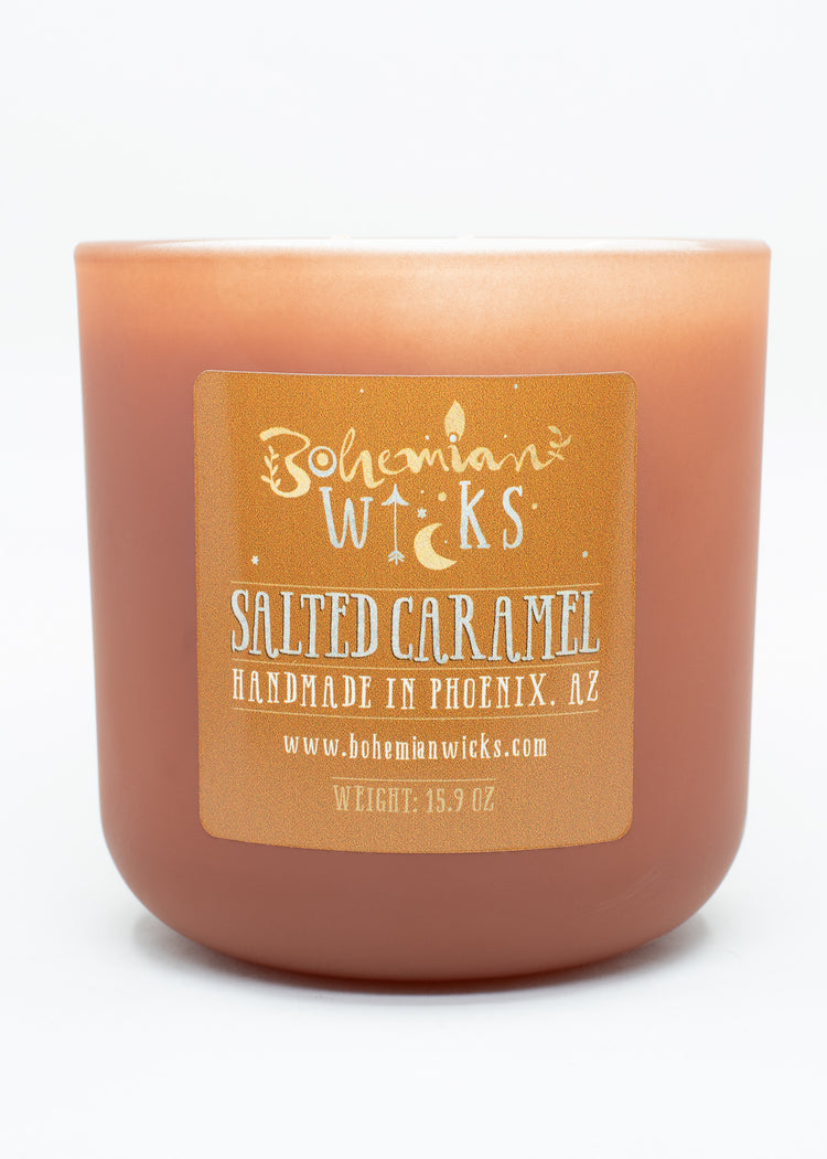 Bohemian Bliss Jar <br>Salted Caramel <br>2-Wick